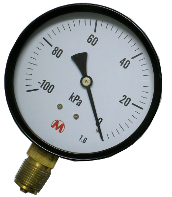 Manometry na podtlak